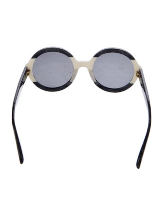 Carolina Herrera Round Tinted Sunglasses