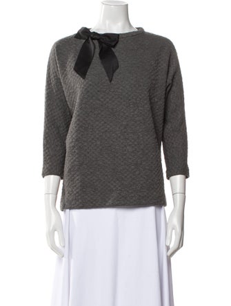 Carolina Herrera Scoop Neck Sweater
