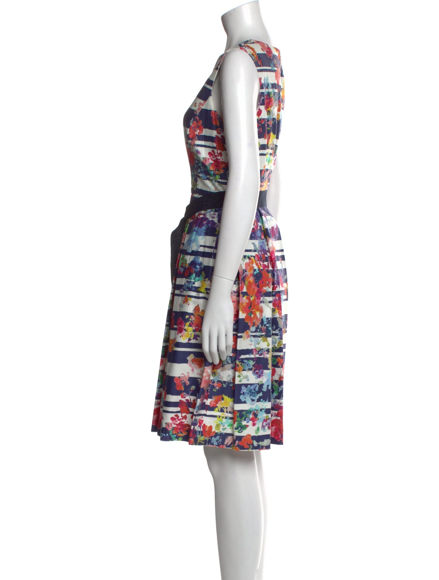 Carolina Herrera Printed Knee-Length Dress