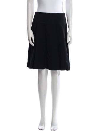 Carolina Herrera Virgin Wool Knee-Length Skirt
