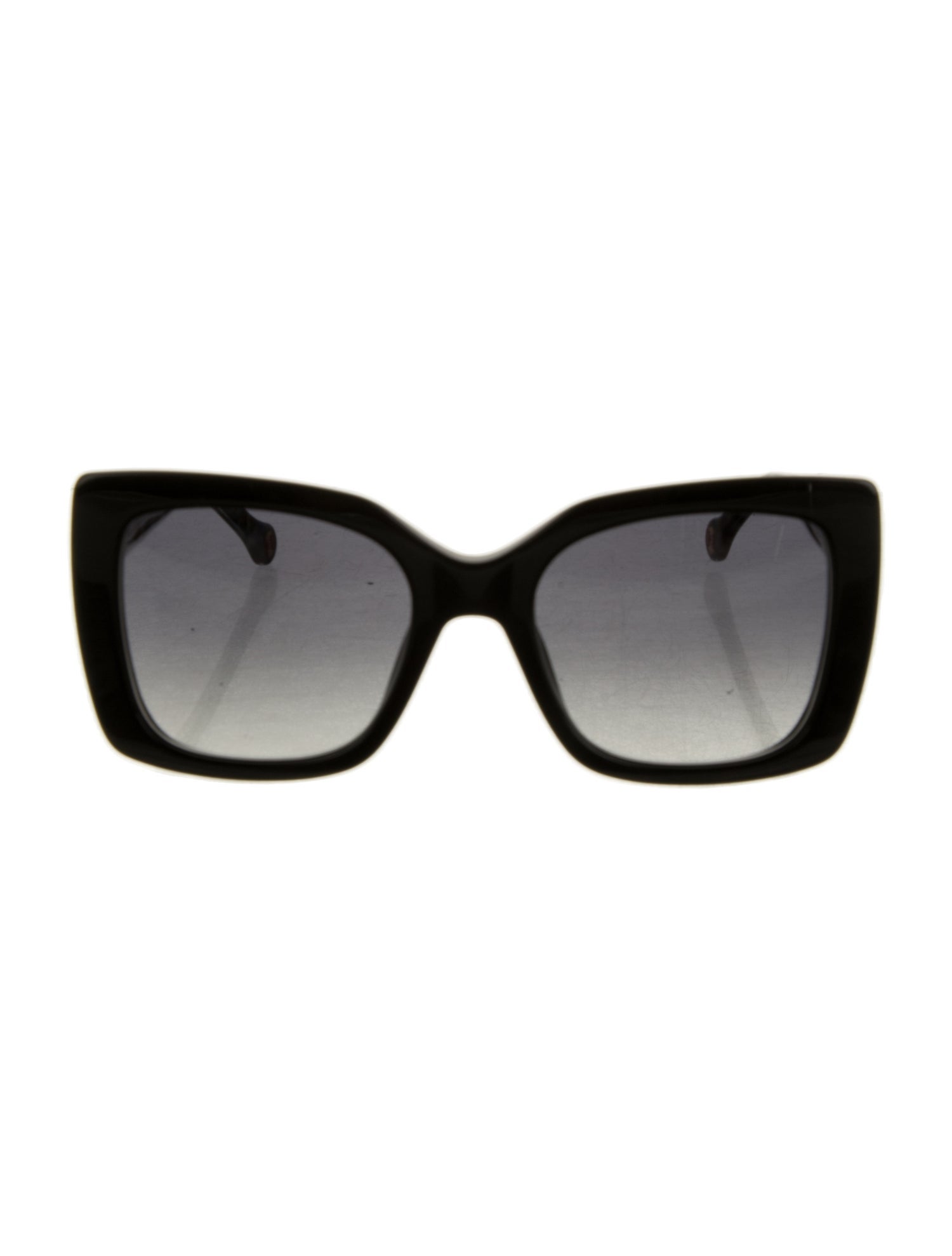 Carolina Herrera Interlocking CC Logo Square Sunglasses