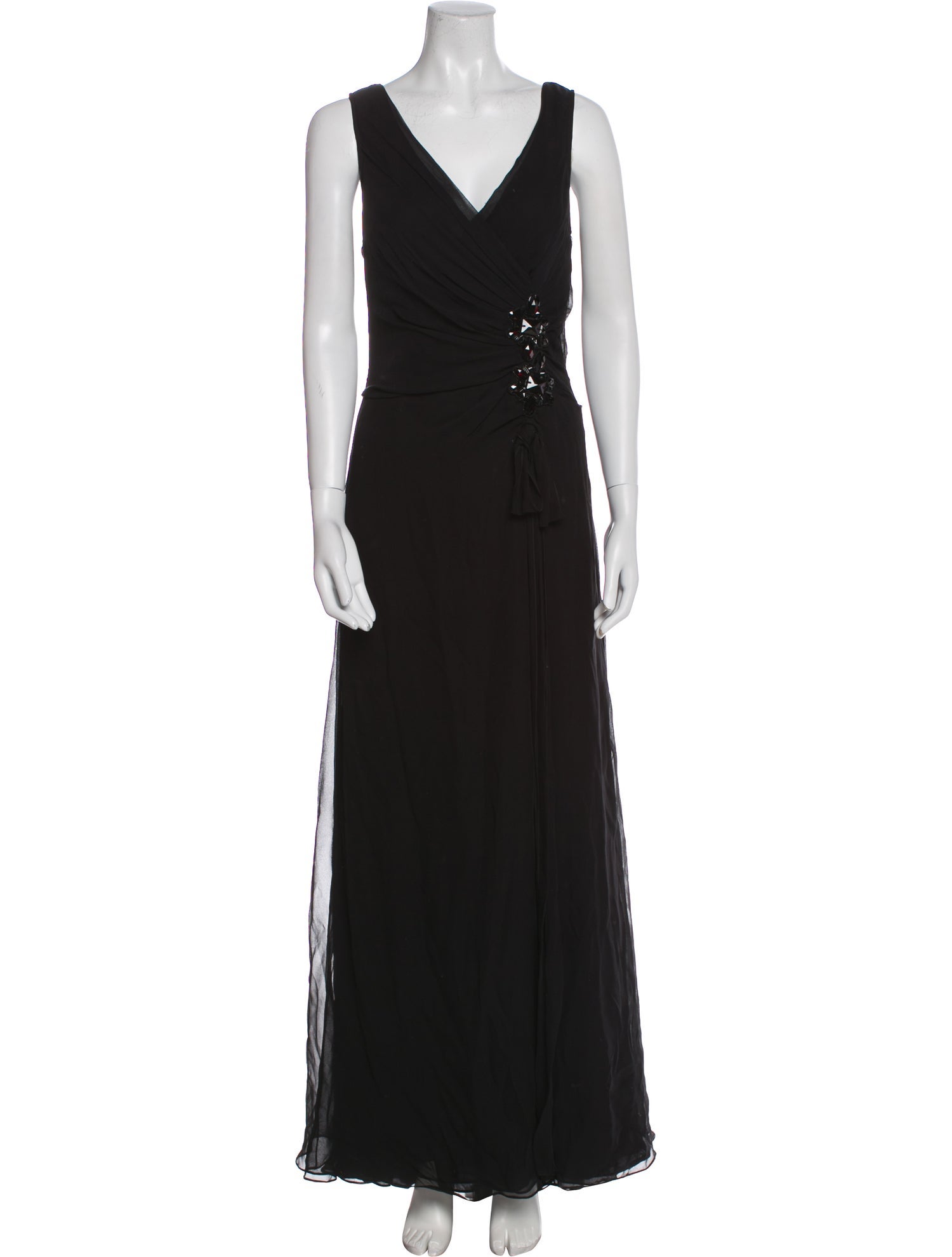 Carolina Herrera Silk Long Dress