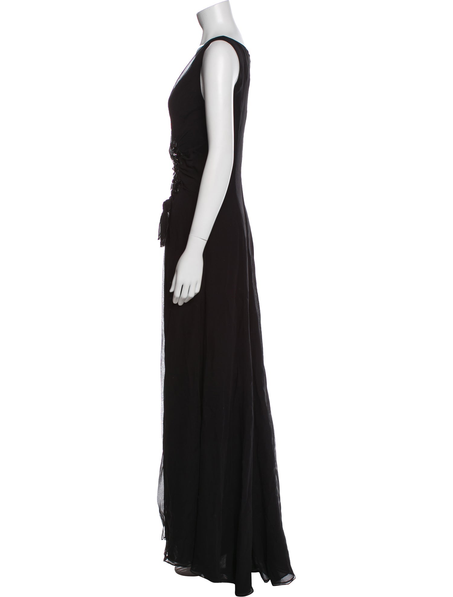 Carolina Herrera Silk Long Dress