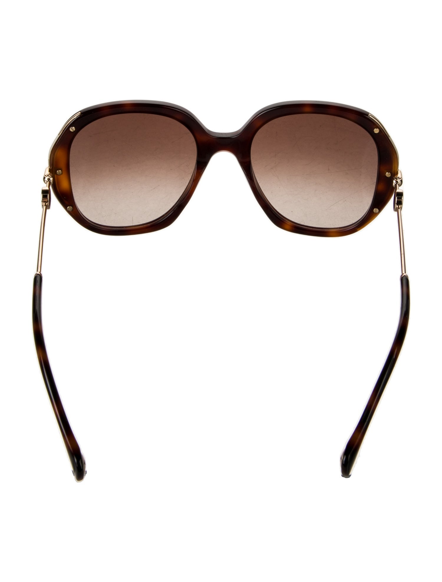 Carolina Herrera Oversize Gradient Sunglasses