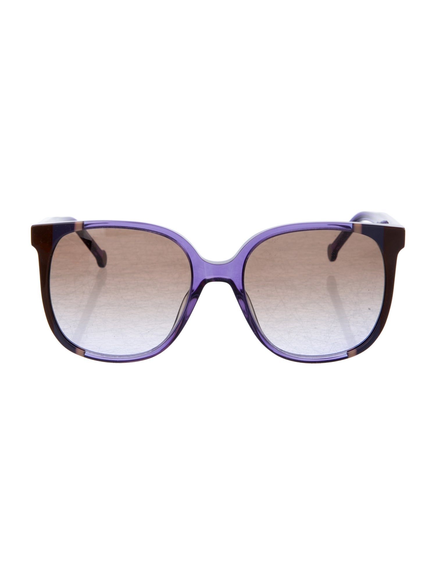 Carolina Herrera Oversize Gradient Sunglasses