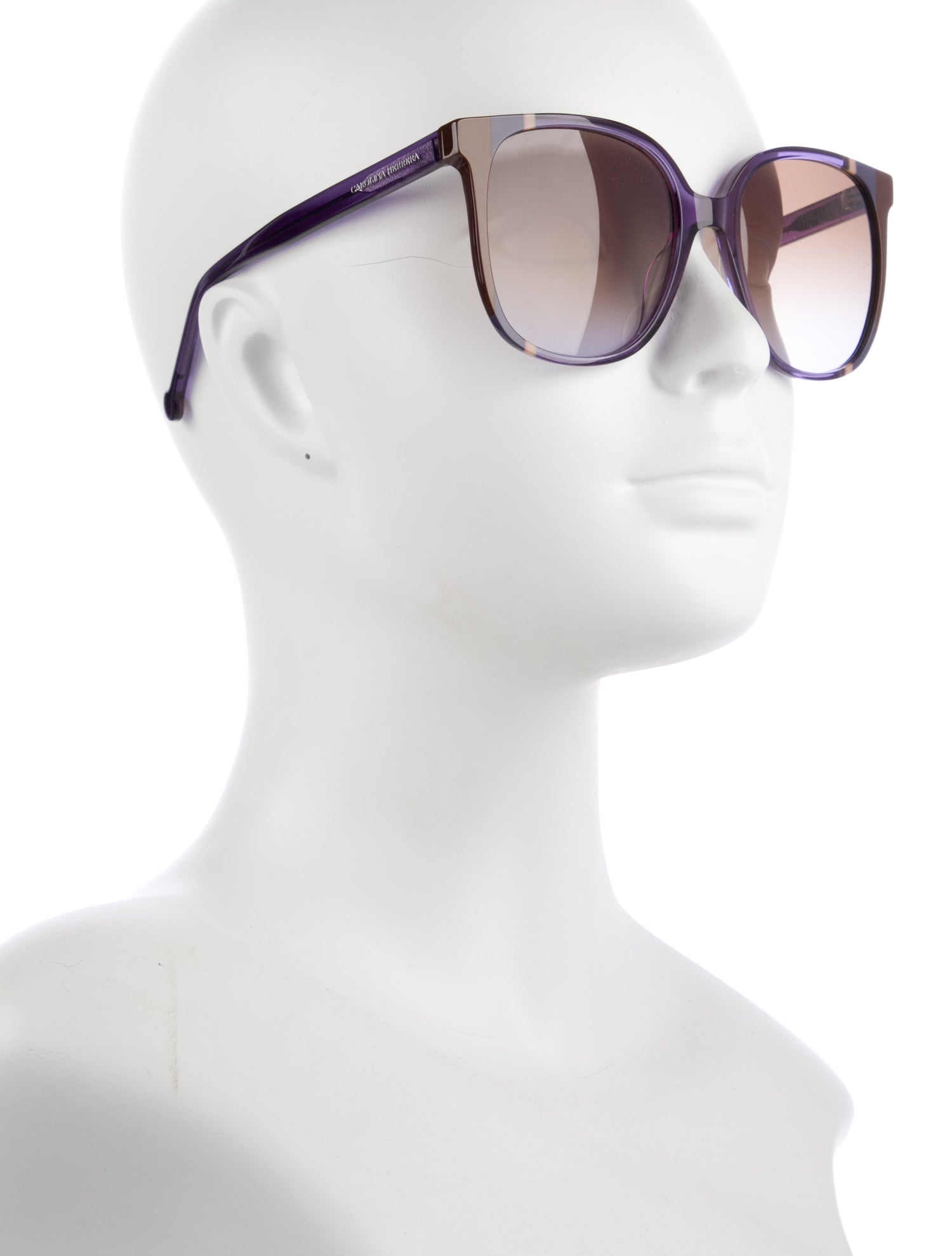 Carolina Herrera Oversize Gradient Sunglasses