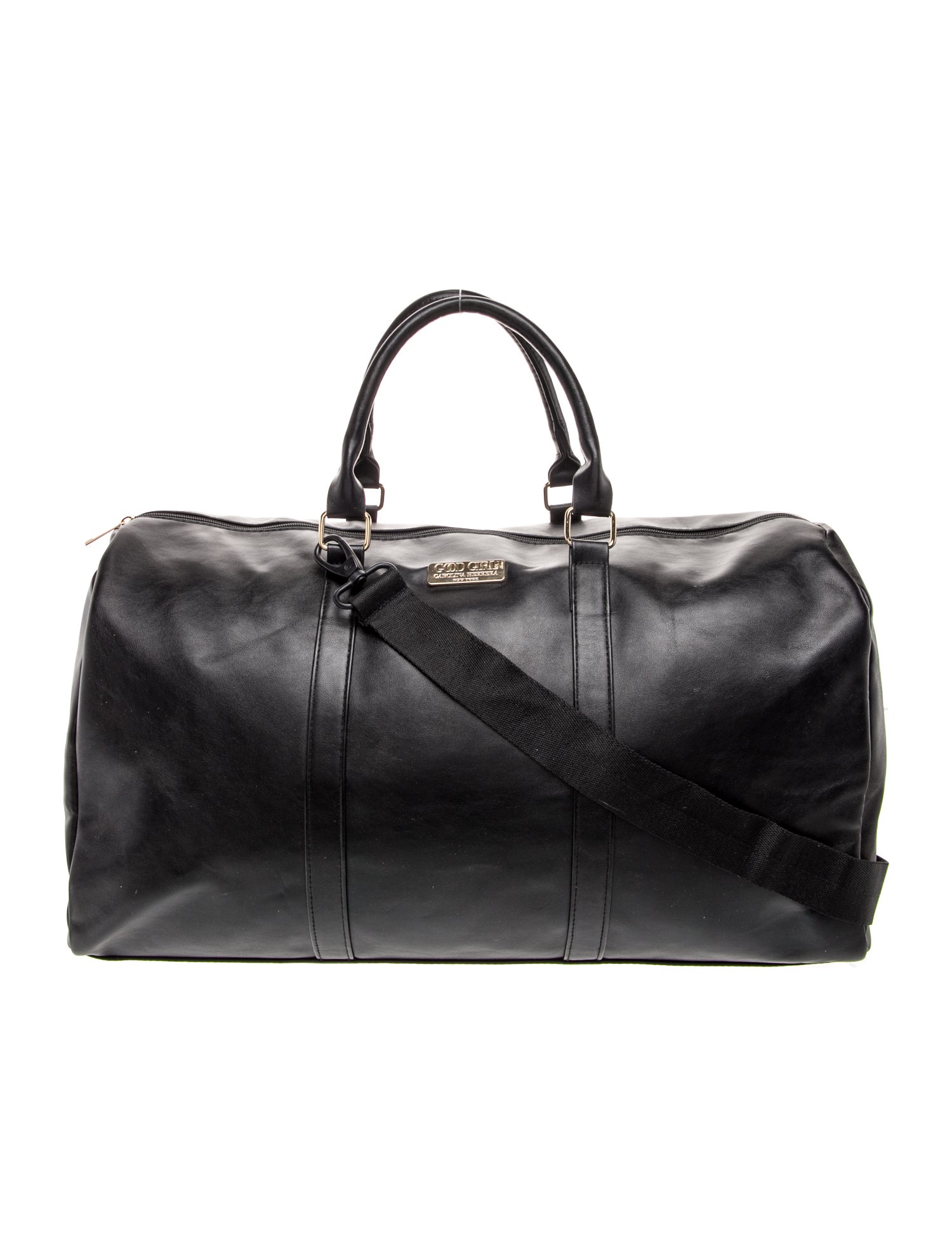 Carolina Herrera Leather Weekender Bag