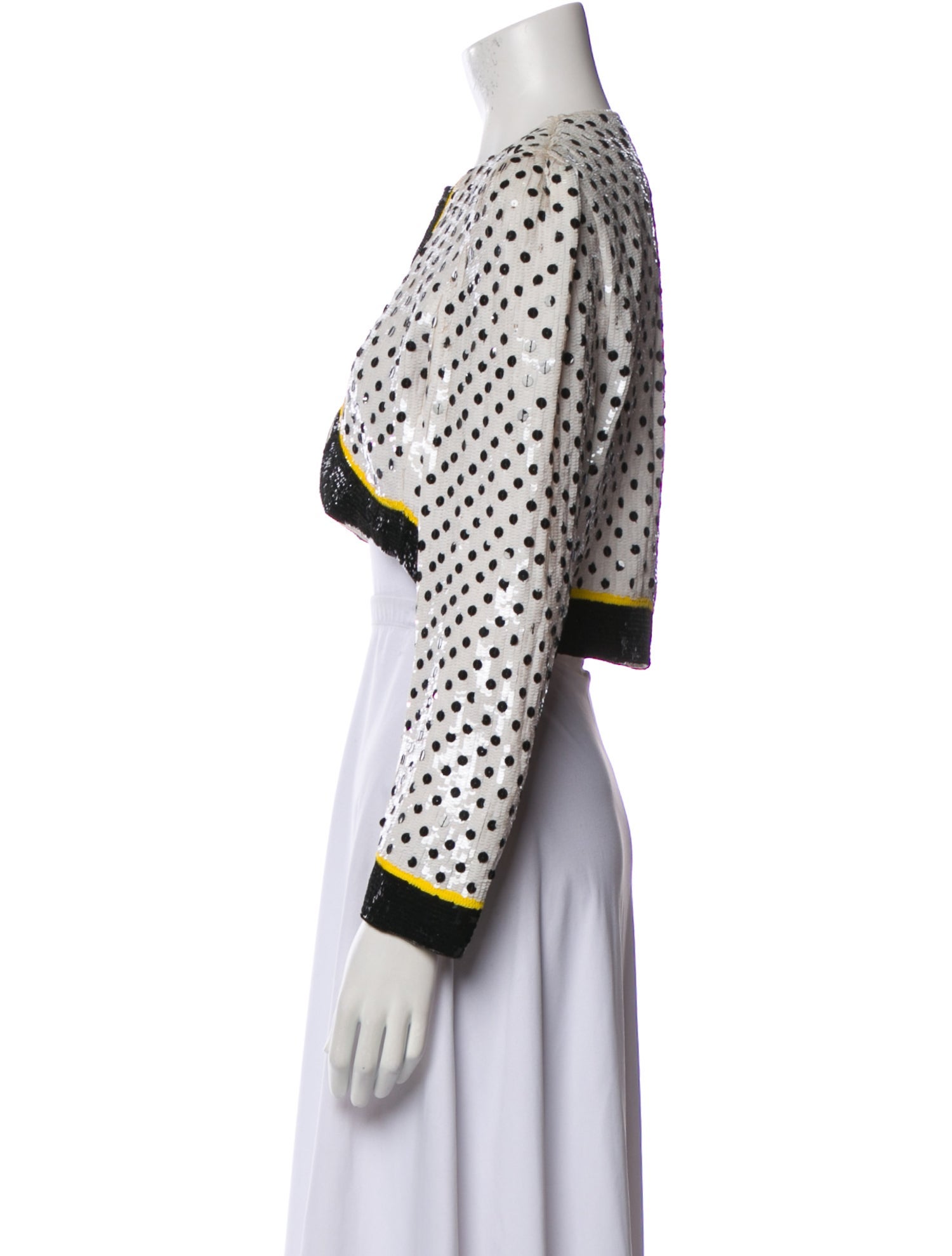 Carolina Herrera Vintage Printed Bolero