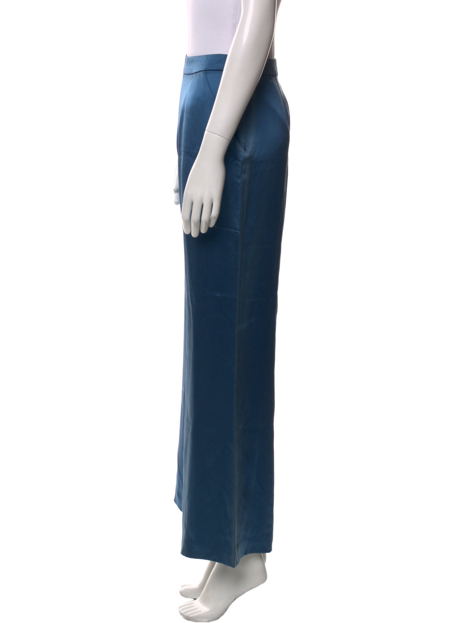 Carolina Herrera Silk Wide Leg Pants
