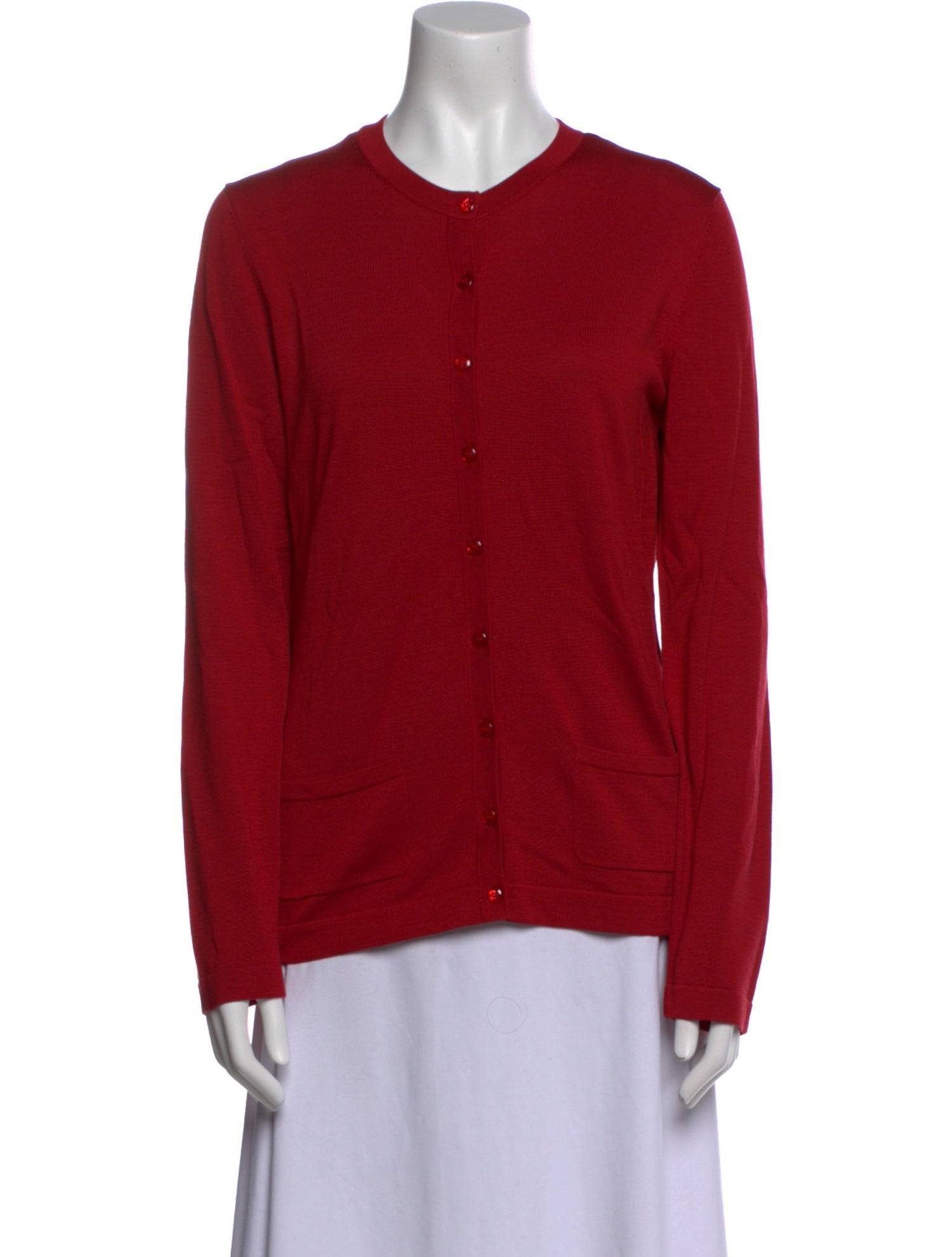 Carolina Herrera Silk Crew Neck Sweater