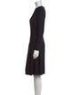 Carolina Herrera Virgin Wool Knee-Length Dress