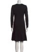 Carolina Herrera Virgin Wool Knee-Length Dress