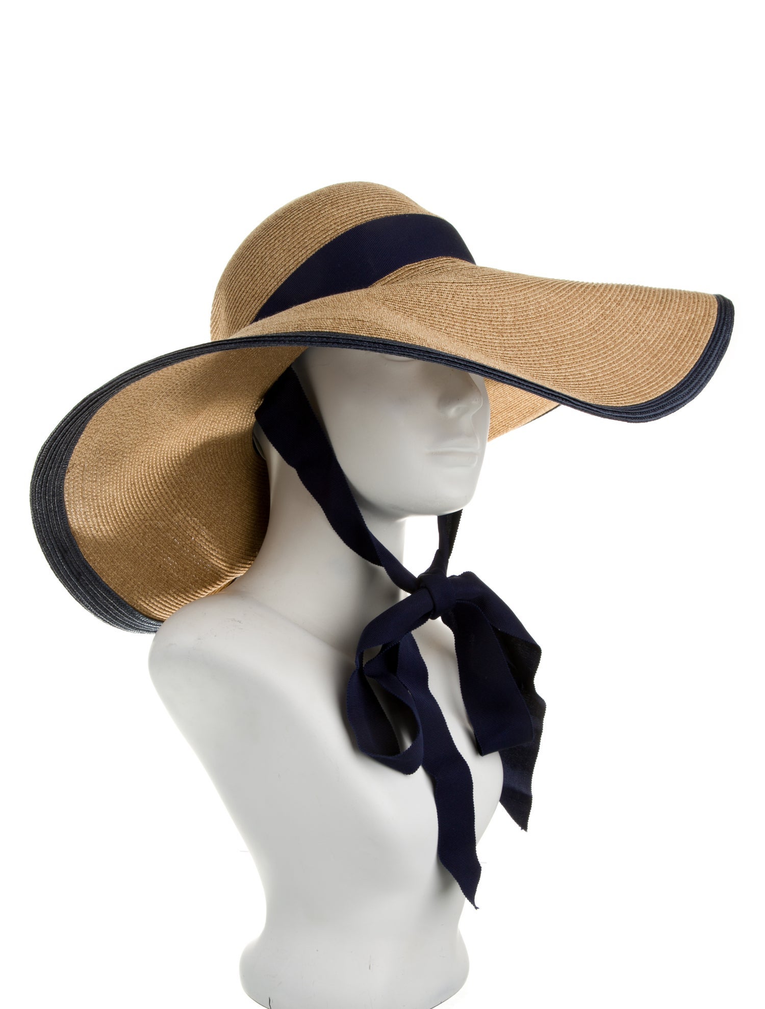 Carolina Herrera Capeline Raffia Hat