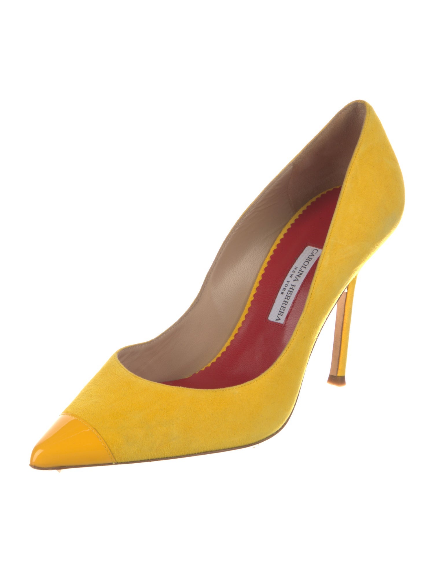Carolina Herrera Suede Pumps