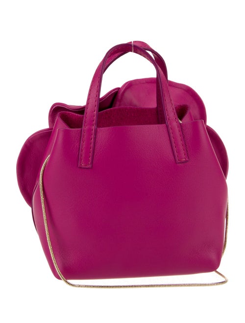 Carolina Herrera Leather Top Handle Bag