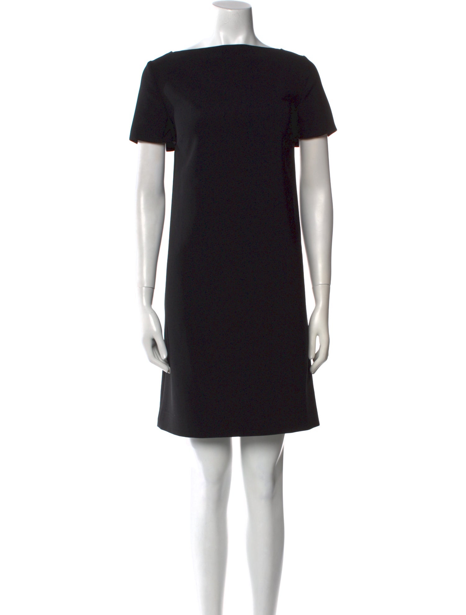 Carolina Herrera Bateau Neckline Mini Dress