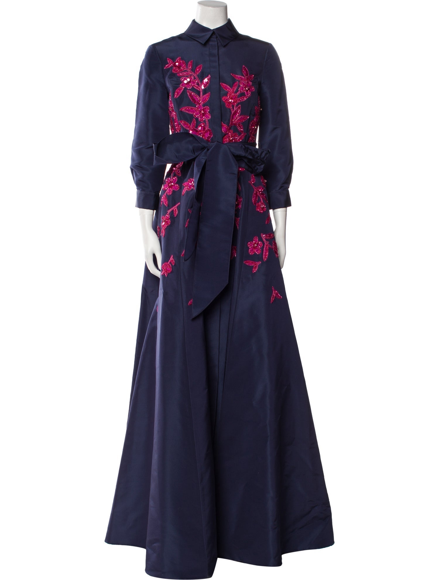 Carolina Herrera Silk Long Dress w/ Tags