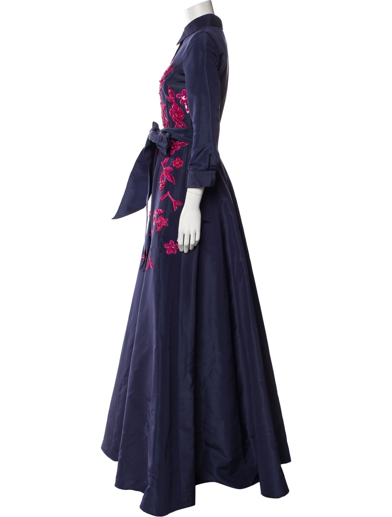 Carolina Herrera Silk Long Dress w/ Tags