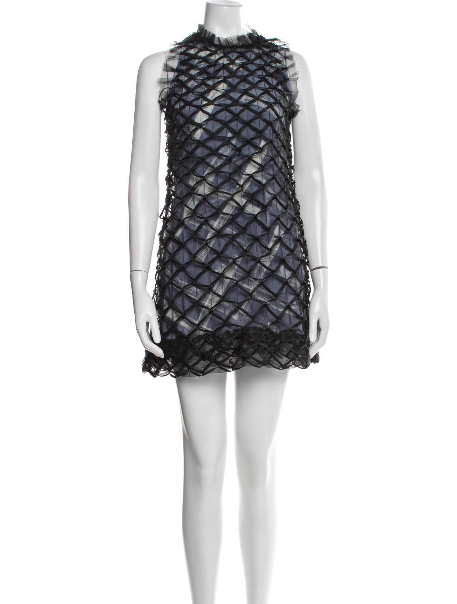 Carolina Herrera Silk Mini Dress