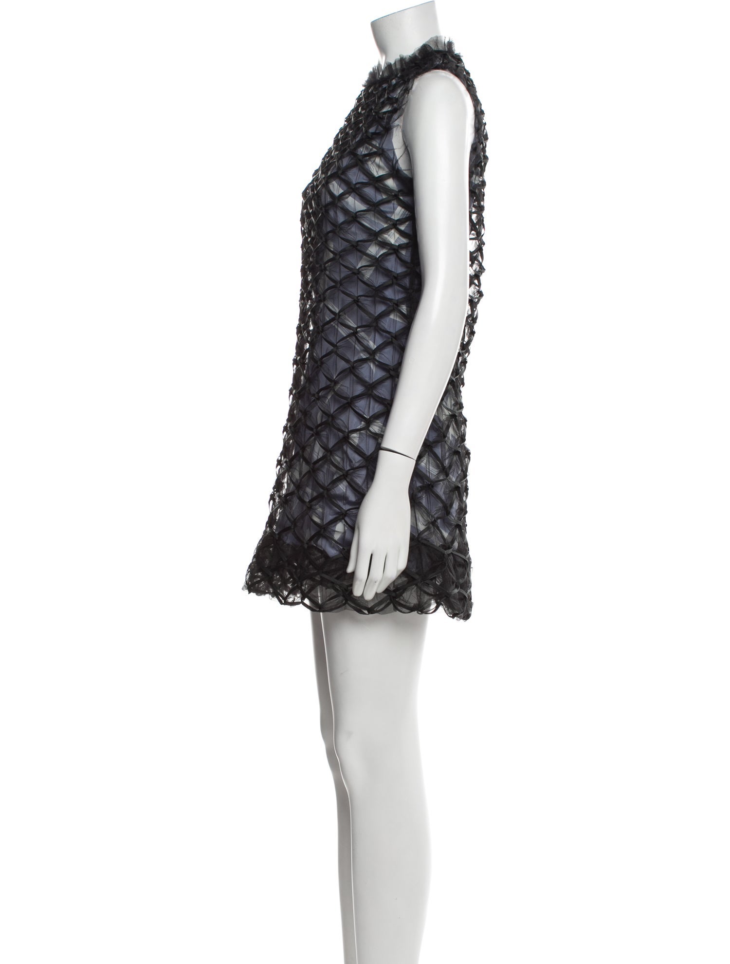 Carolina Herrera Silk Mini Dress