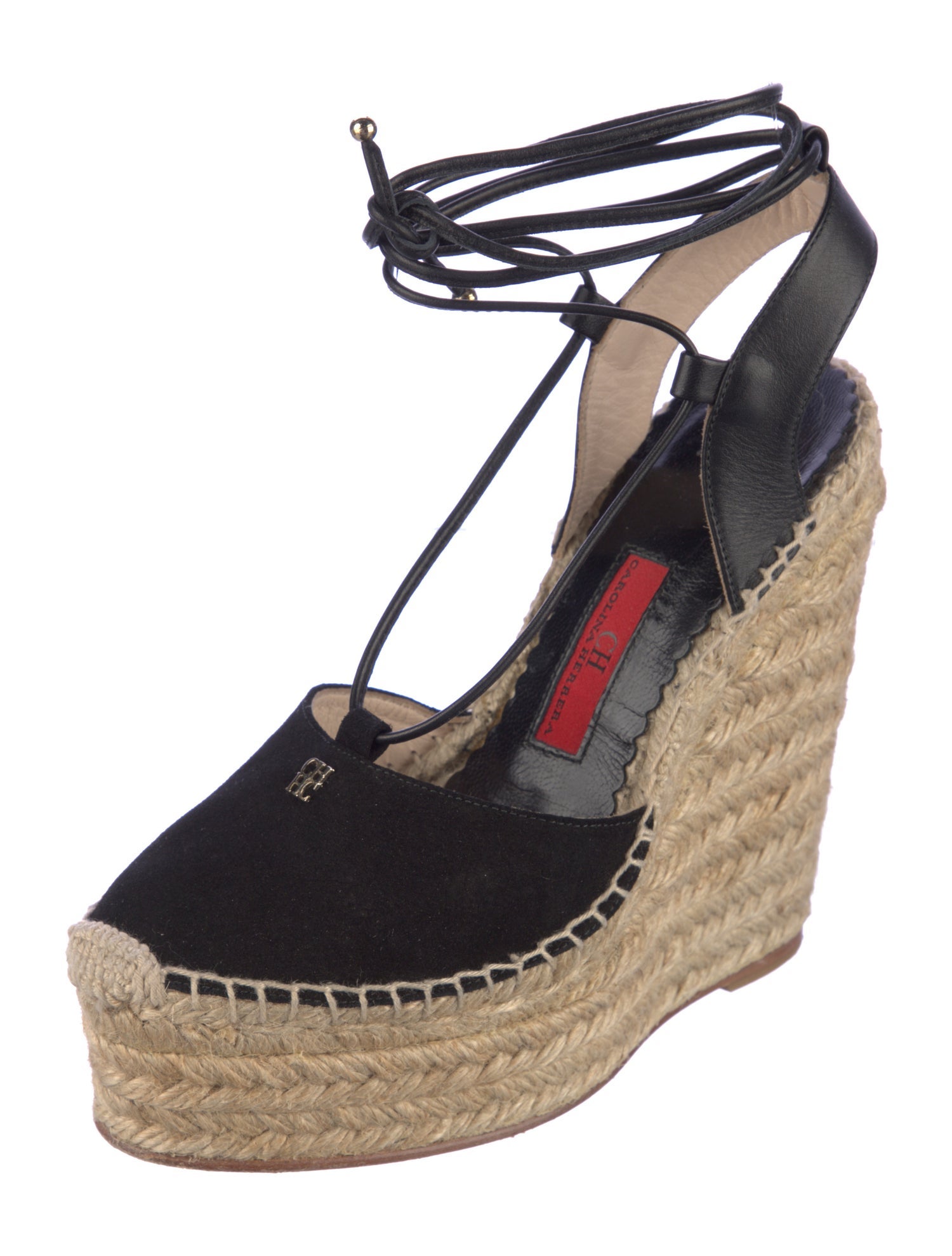 Carolina Herrera Suede Espadrilles