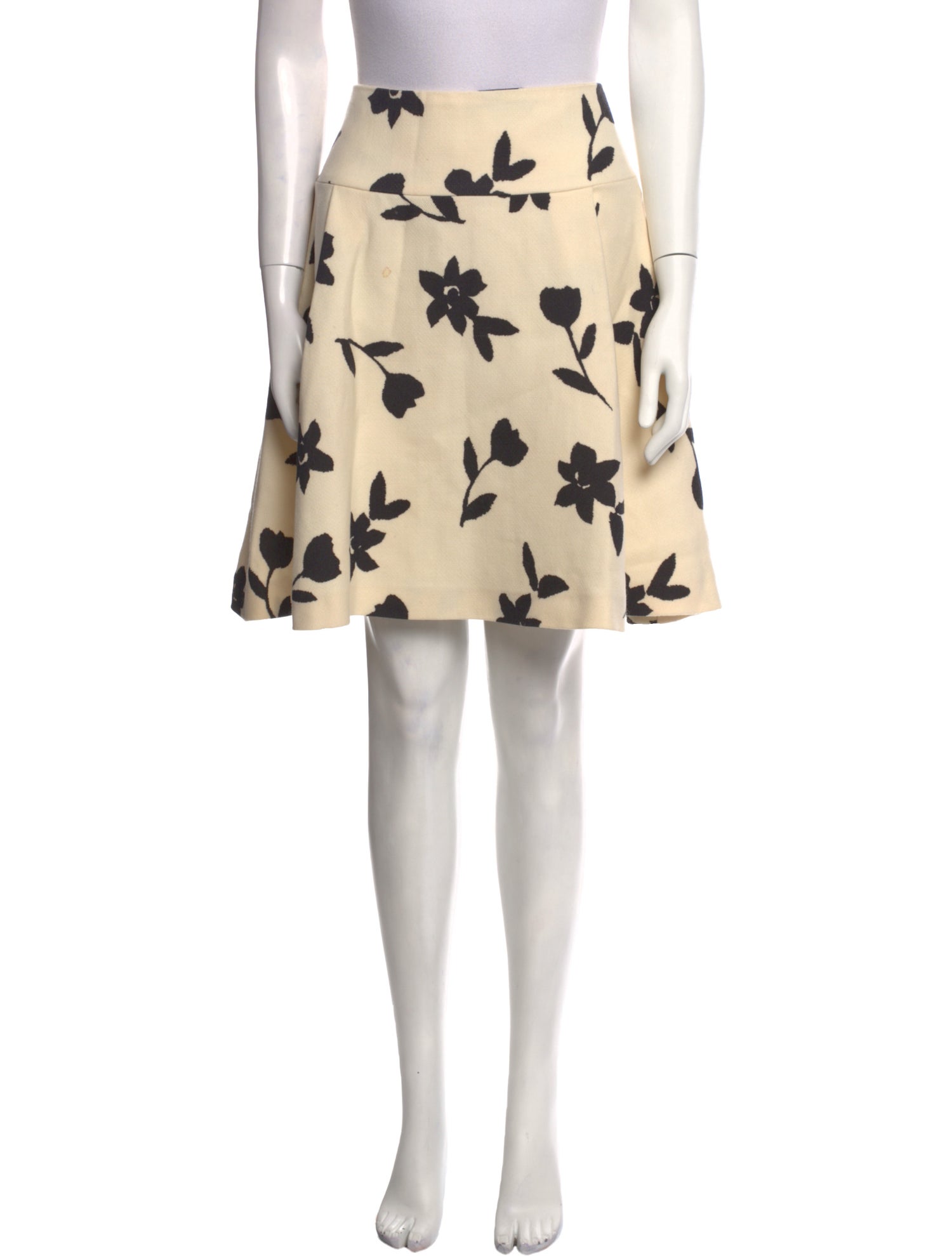 Carolina Herrera Wool Knee-Length Skirt