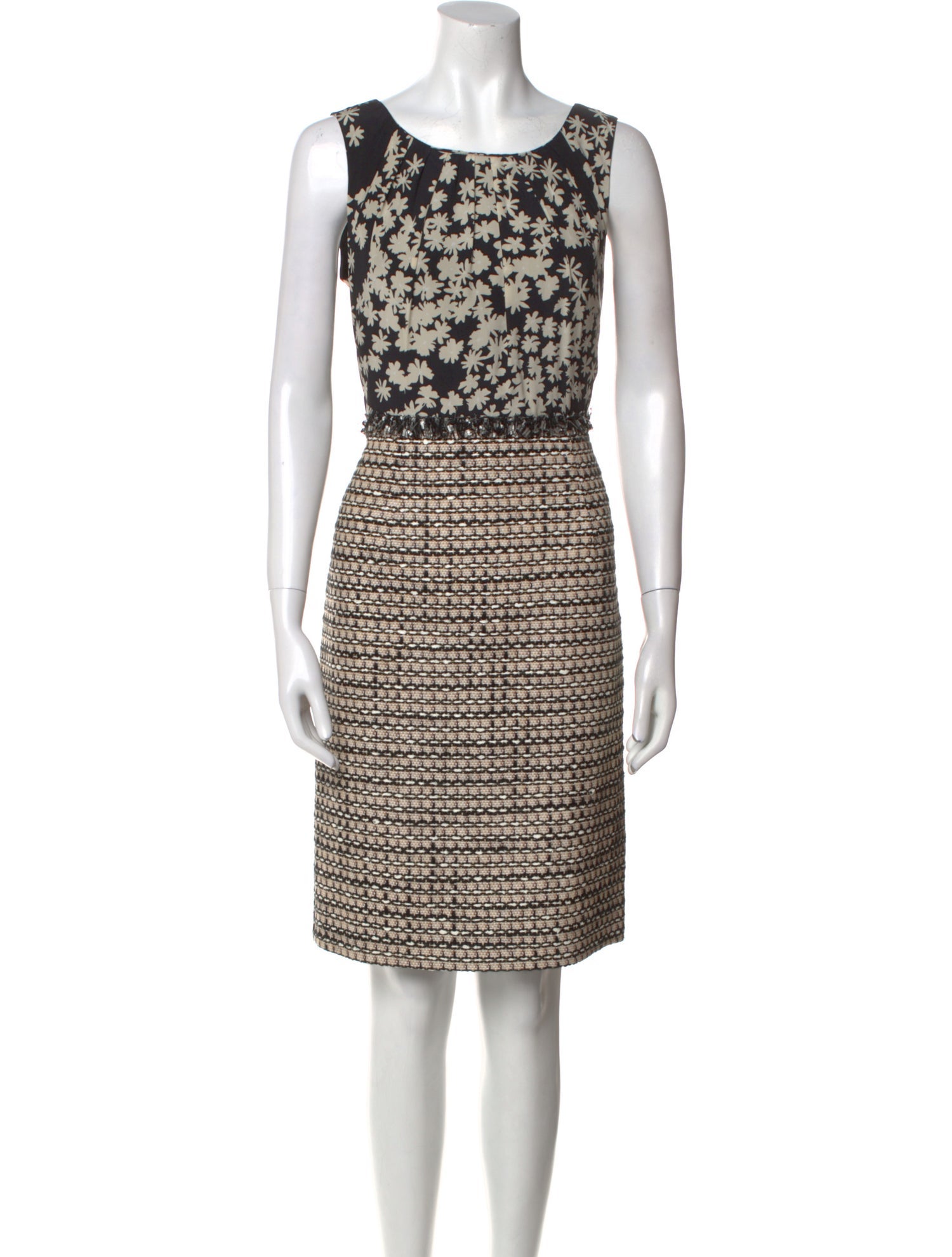 Carolina Herrera Printed Knee-Length Dress