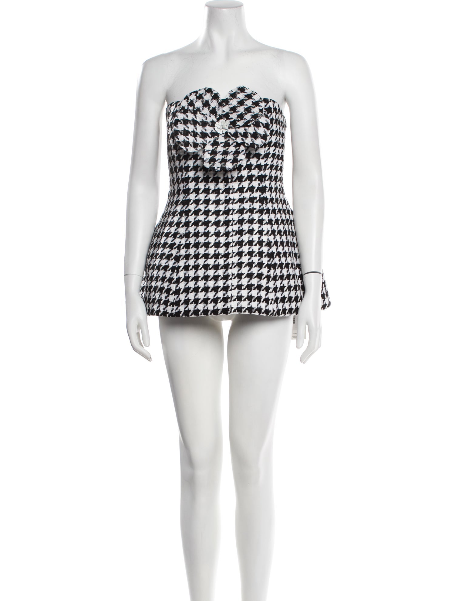 Carolina Herrera Printed Strapless Bodysuit w/ Tags