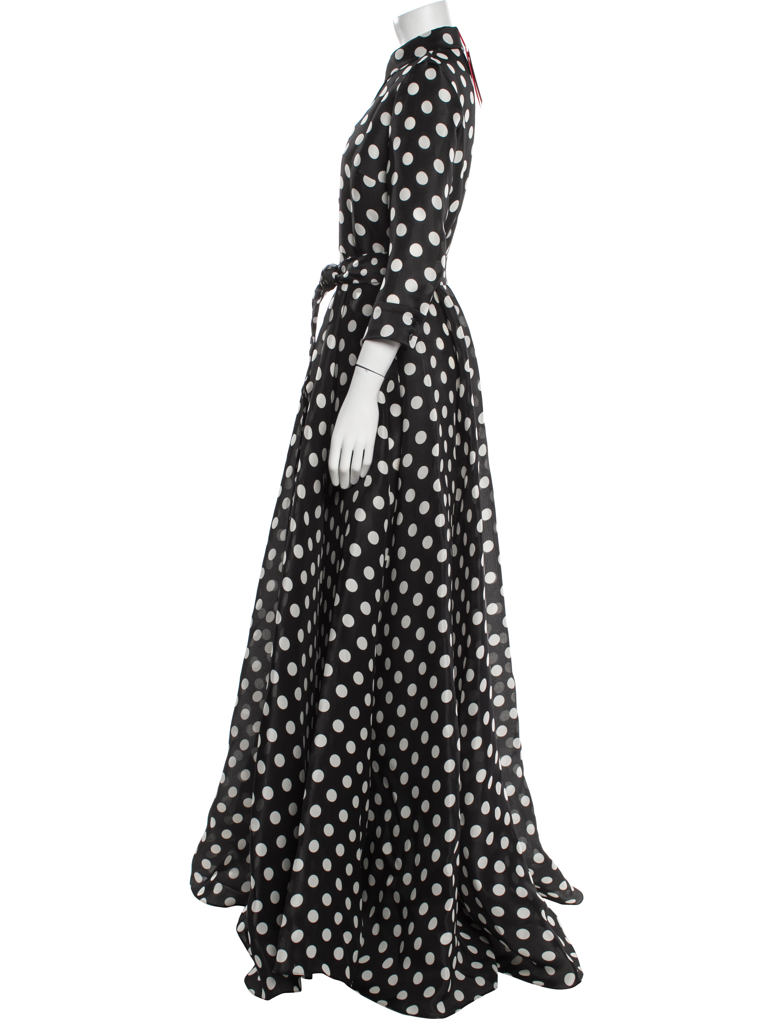 Carolina Herrera Silk Long Dress w/ Tags