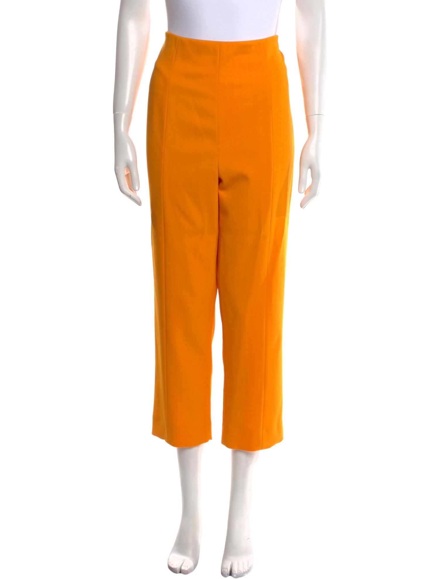 Carolina Herrera Virgin Wool Straight Leg Pants w/ Tags