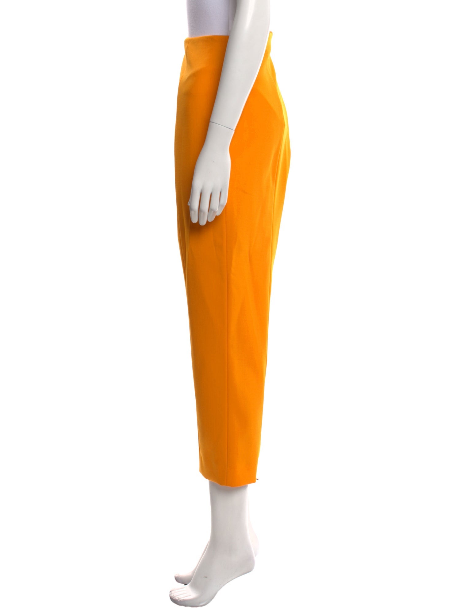 Carolina Herrera Virgin Wool Straight Leg Pants w/ Tags