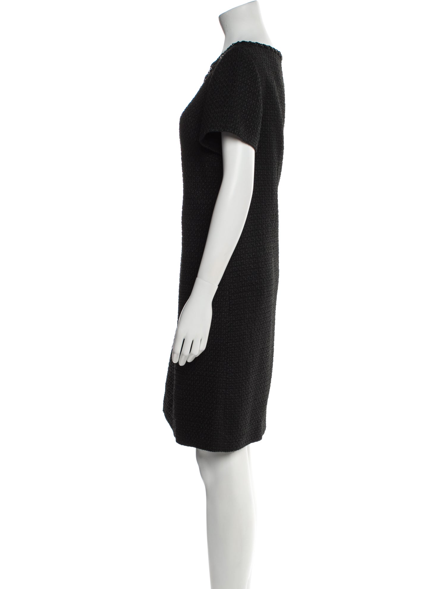 Carolina Herrera Bateau Neckline Knee-Length Dress w/ Tags