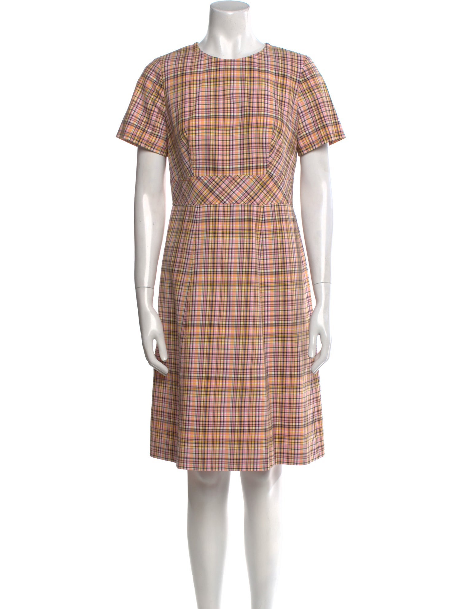 Carolina Herrera Escorial Wool Knee-Length Dress