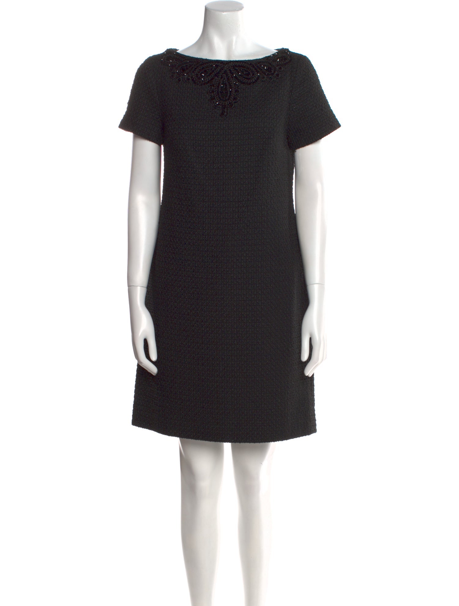 Carolina Herrera Bateau Neckline Mini Dress w/ Tags