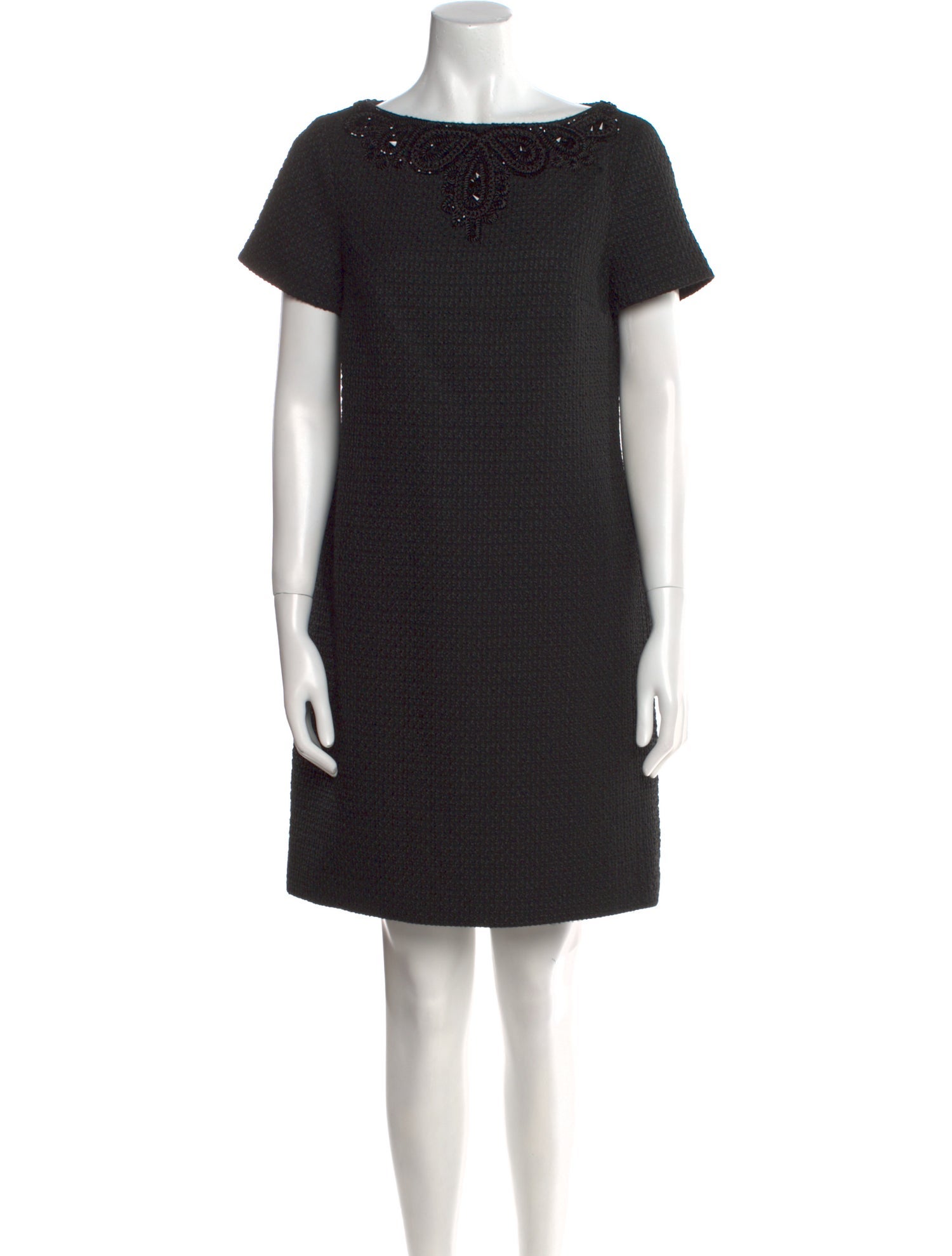 Carolina Herrera Bateau Neckline Mini Dress w/ Tags