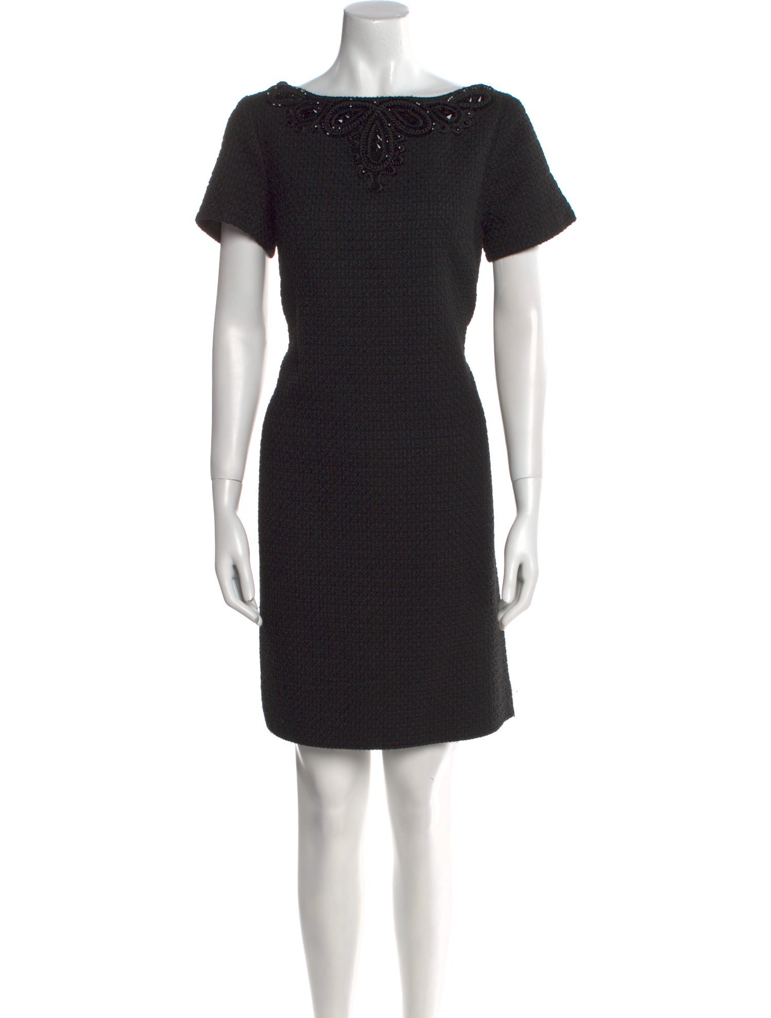 Carolina Herrera Bateau Neckline Mini Dress w/ Tags