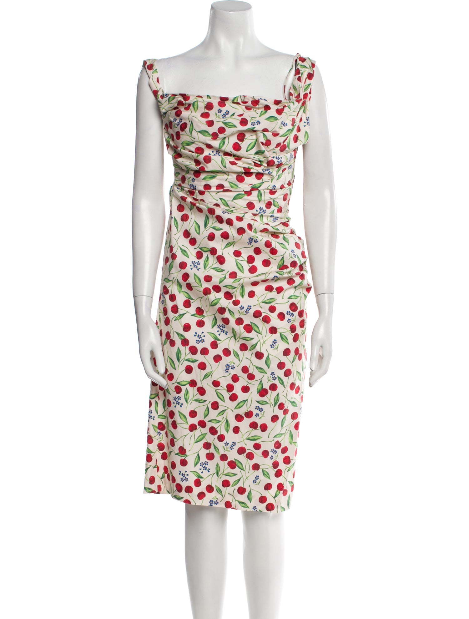 Carolina Herrera Printed Knee-Length Dress