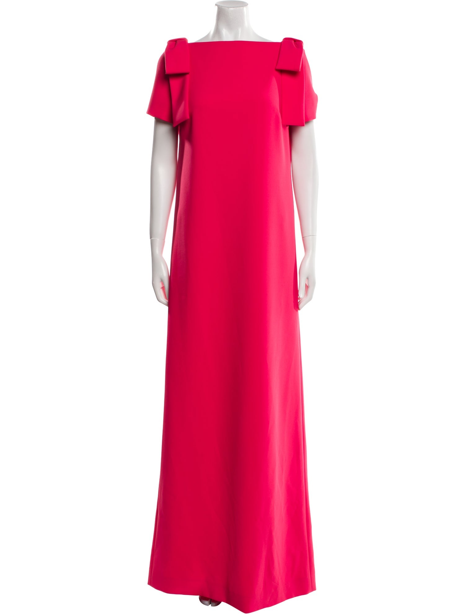 Carolina Herrera Bateau Neckline Long Dress w/ Tags