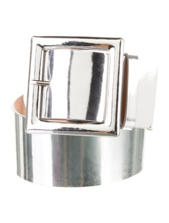 Carolina Herrera Wide Patent Leather Waist Belt