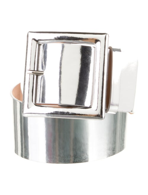 Carolina Herrera Wide Patent Leather Waist Belt