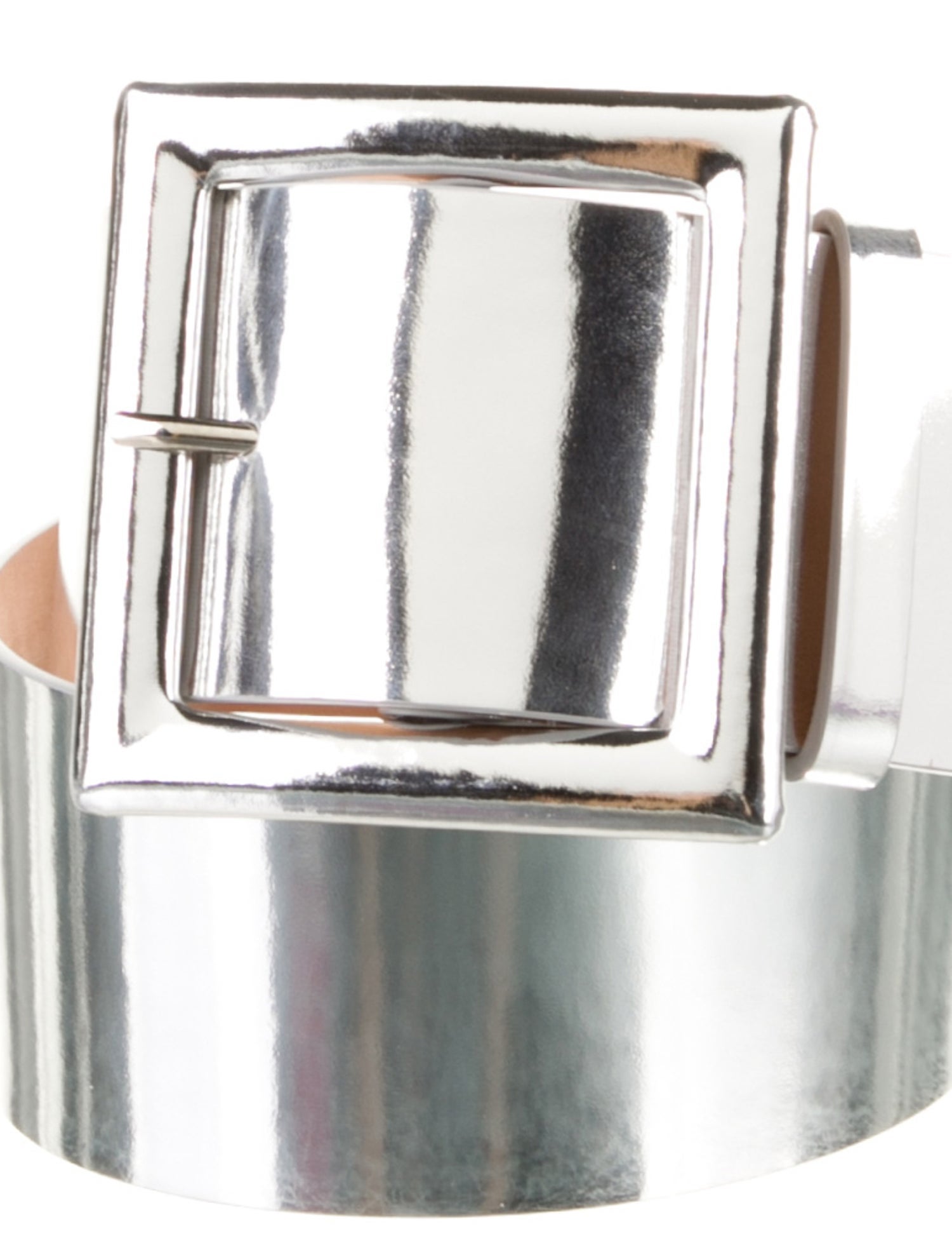 Carolina Herrera Wide Patent Leather Waist Belt