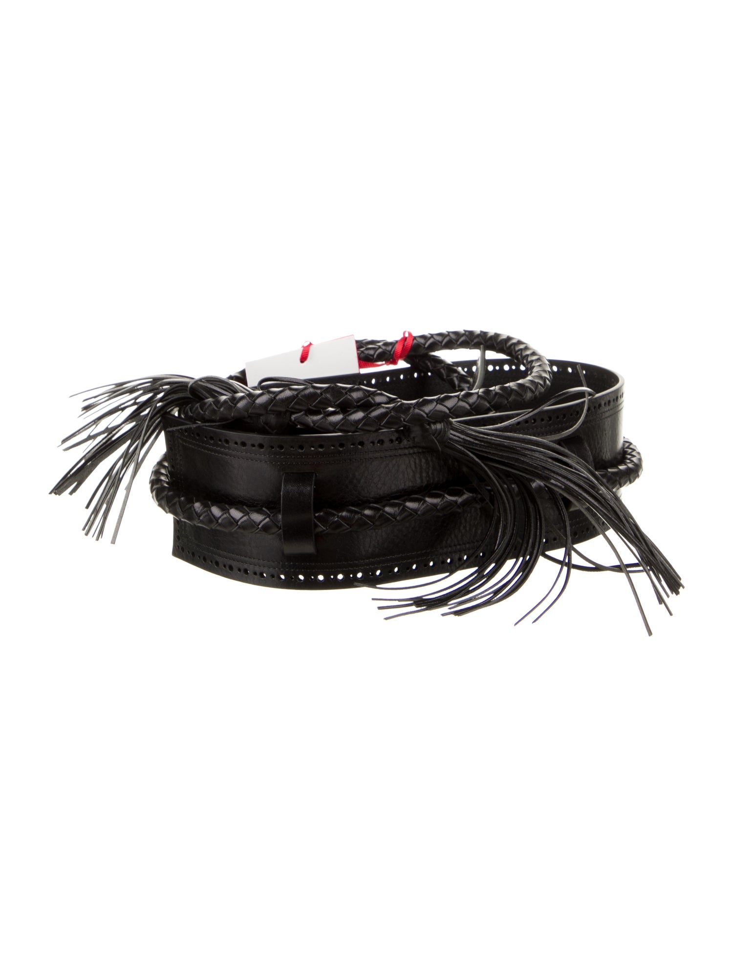 Carolina Herrera Wide Leather Waist Belt