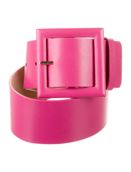 Carolina Herrera Wide Leather Belt