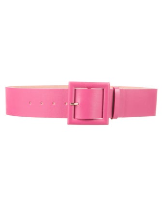 Carolina Herrera Wide Leather Belt