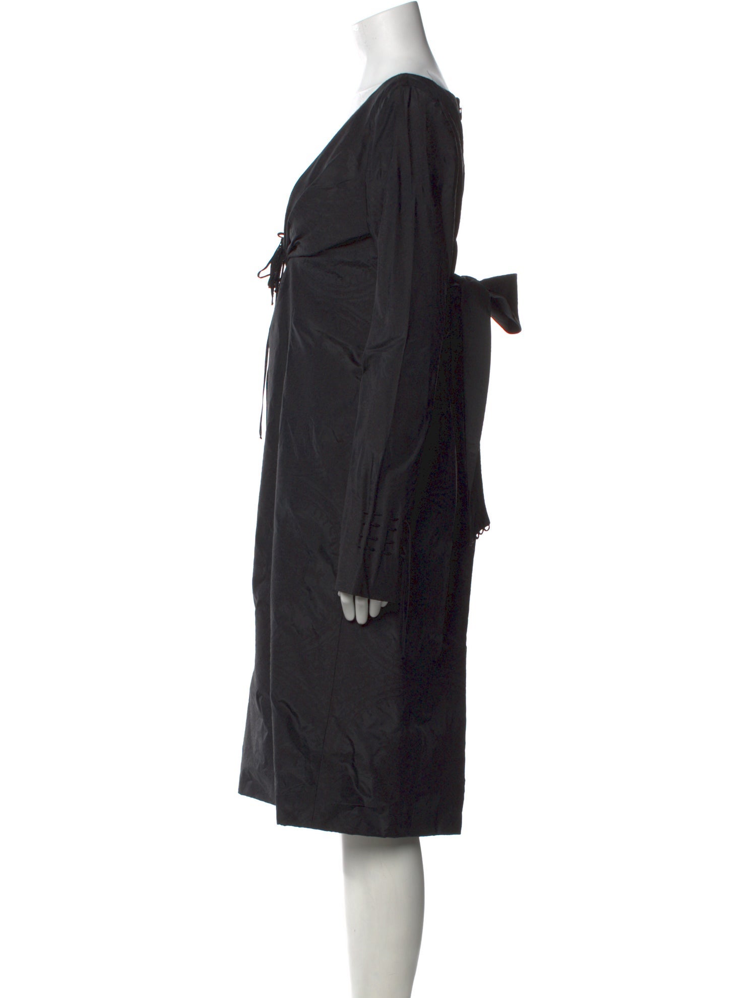 Carolina Herrera Silk Midi Length Dress