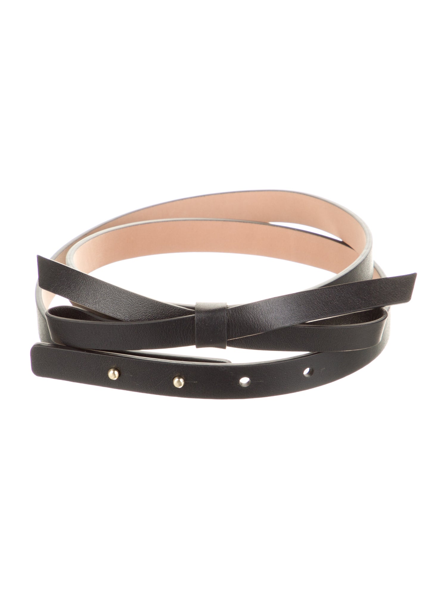Carolina Herrera Skinny Leather Belt