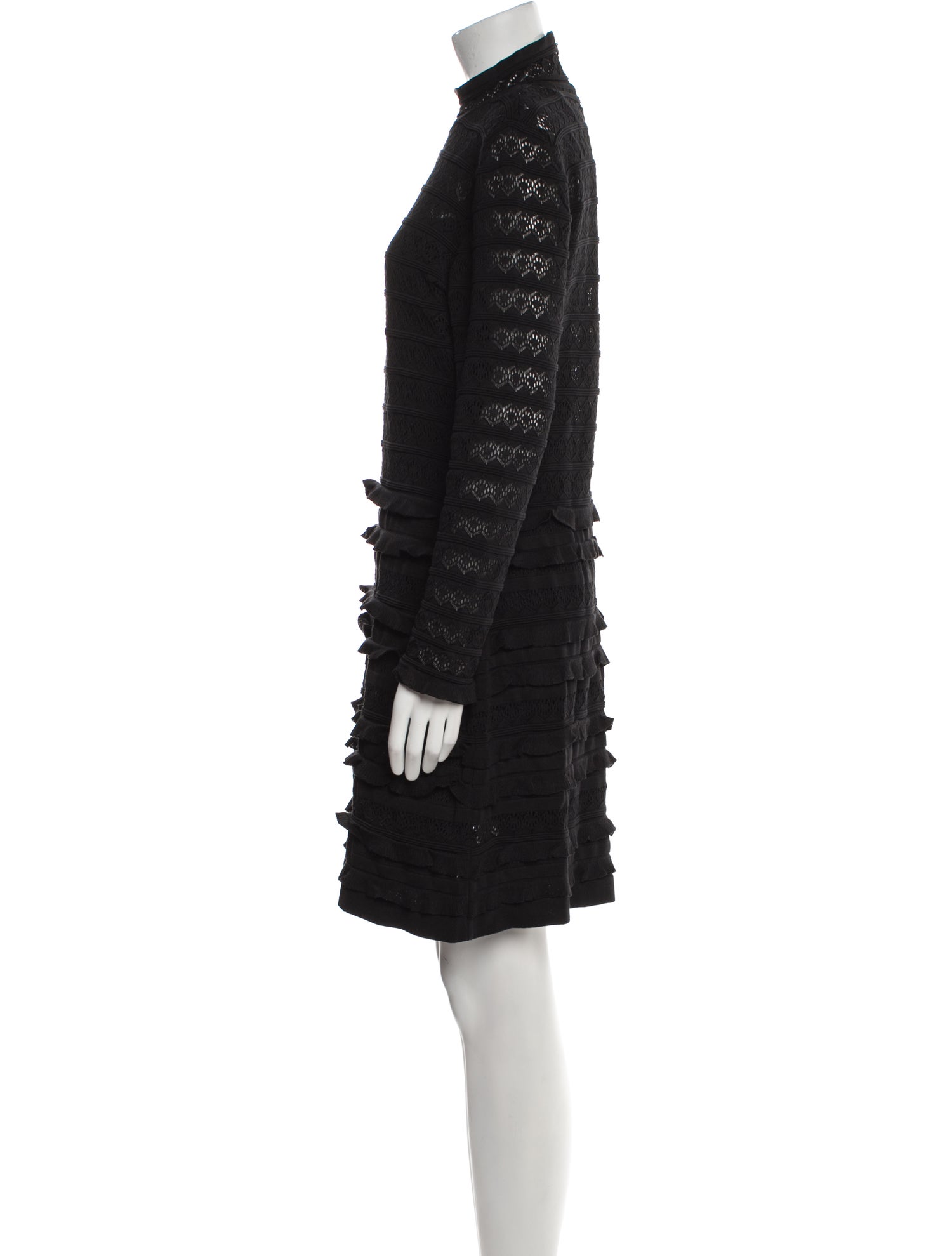 Carolina Herrera Mock Neck Mini Dress w/ Tags