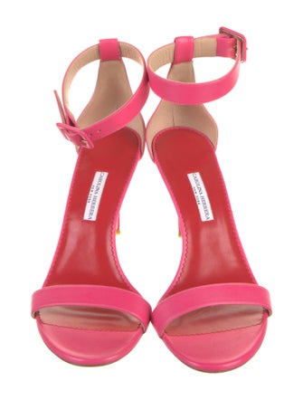 Carolina Herrera Leather Sandals