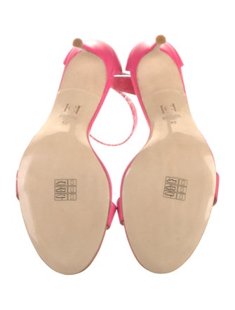 Carolina Herrera Leather Sandals