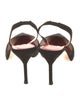 Carolina Herrera Suede Slingback Pumps
